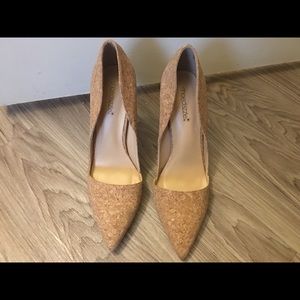 Size 11 Cork Heels Never Worn